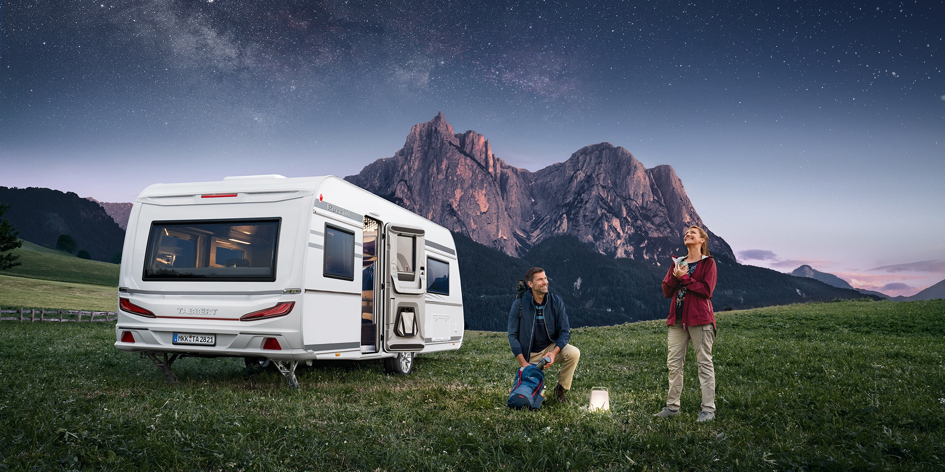 Tabbert caravan puccini banner