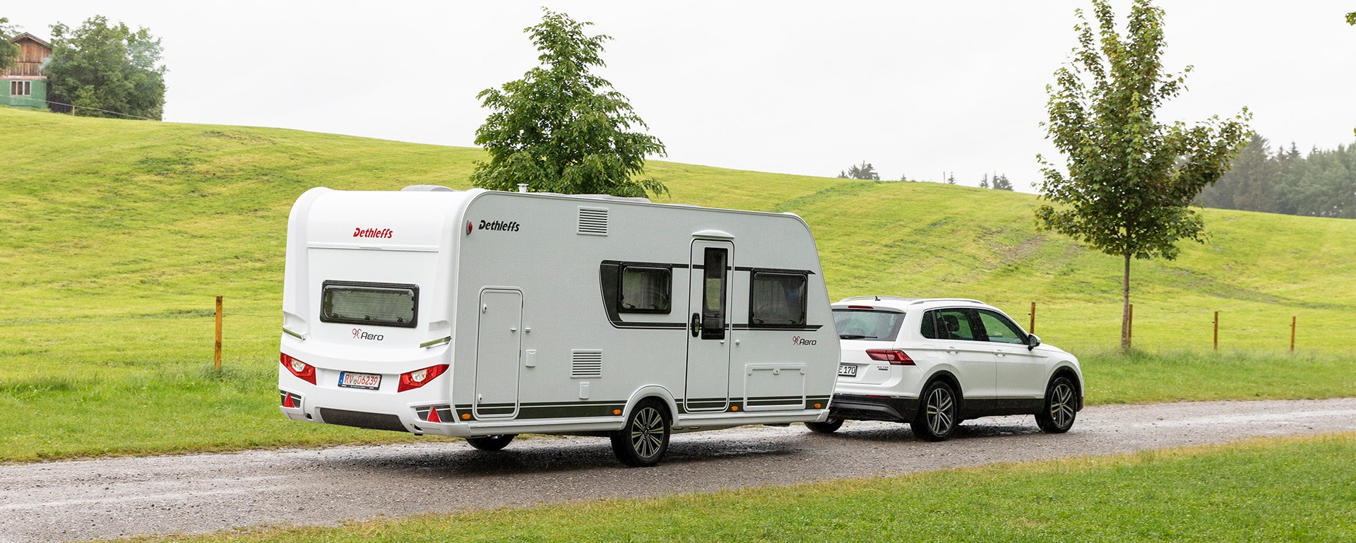Dethleffs caravan aero banner