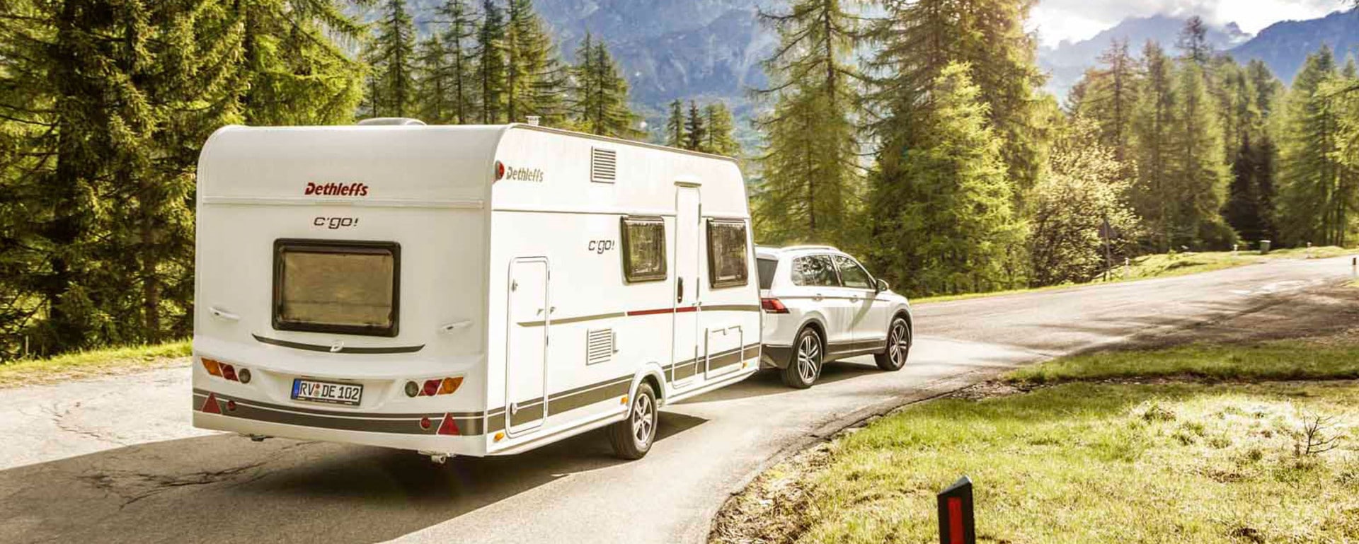 Dethleffs caravan c go banner