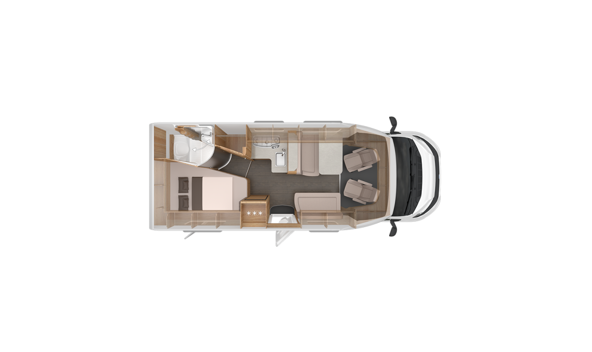 Knaus Sky Ti 650 MF Indeling