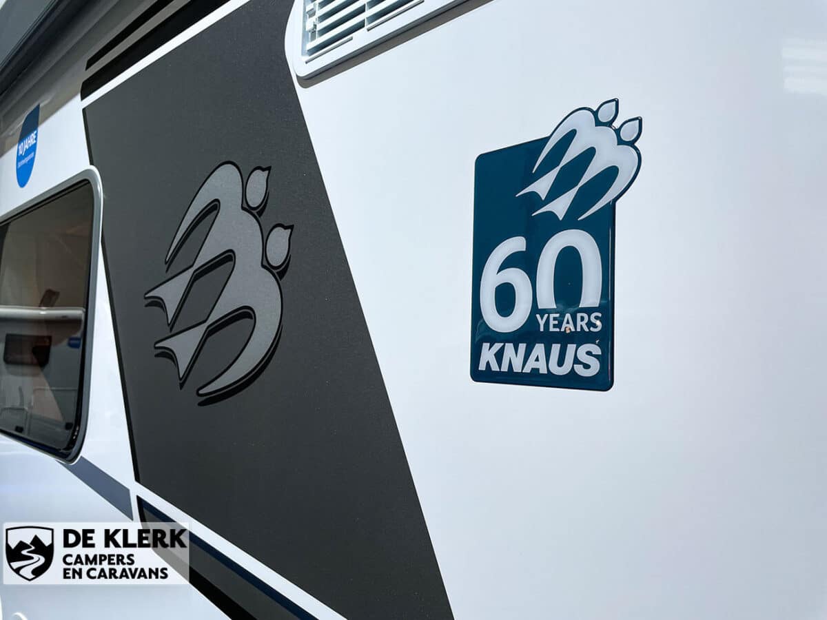 Knaus Sky Wave 650 MF 60 years sticker