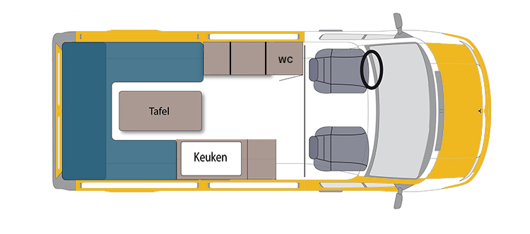 Indeling 4x4 sprinter