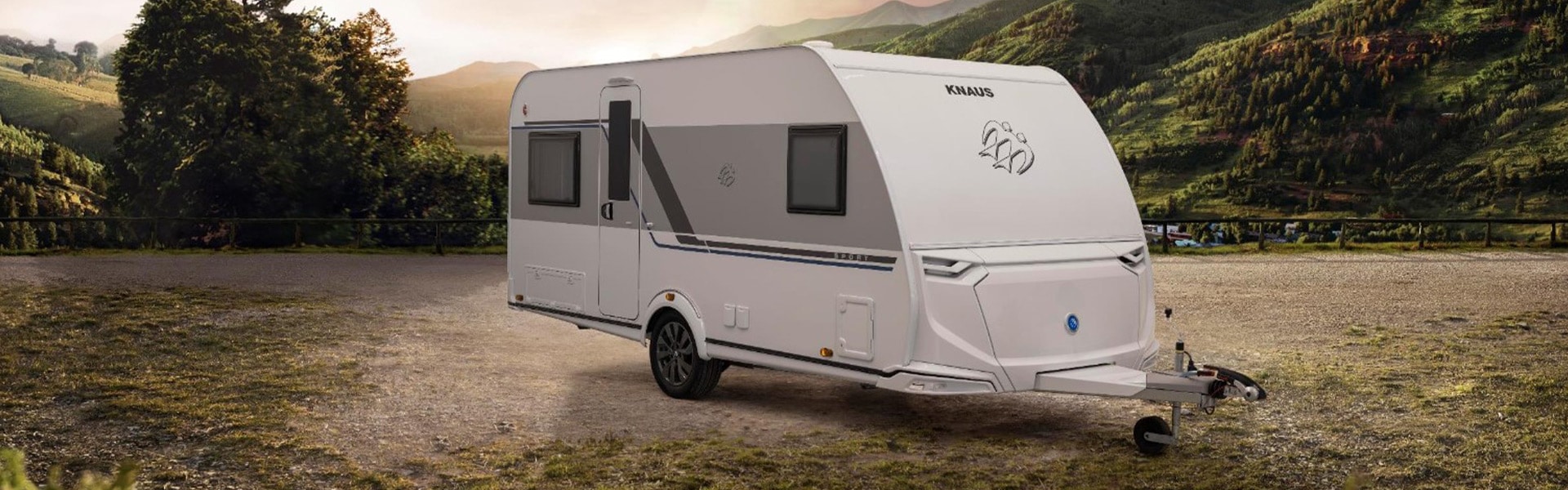 Knaus caravan sport epowerbanner