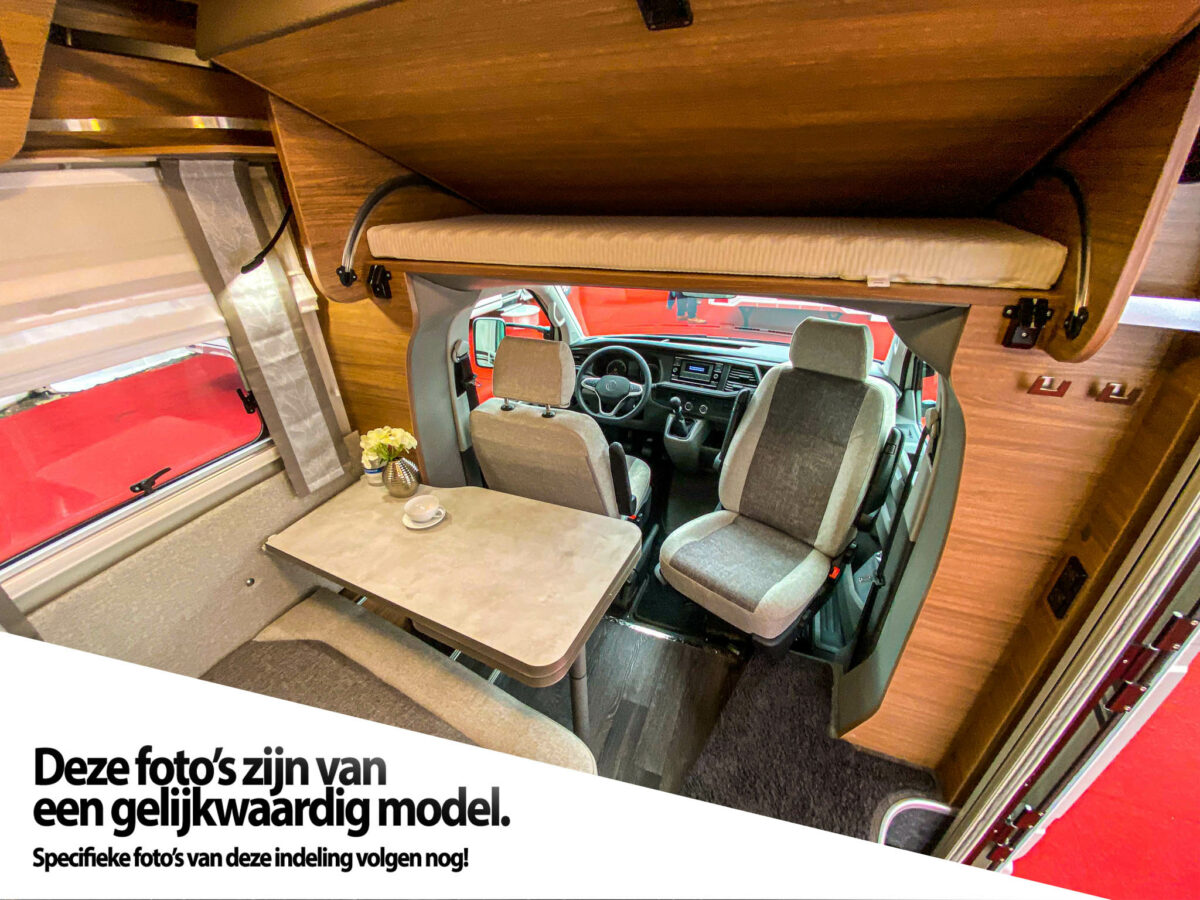 Knaus Tourer Van zitting en dashboard