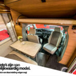 Knaus Tourer Van zitting en dashboard